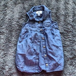 Denim dress size 18-24 month